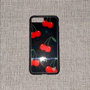 Black Cherry Wildflower Phone Case